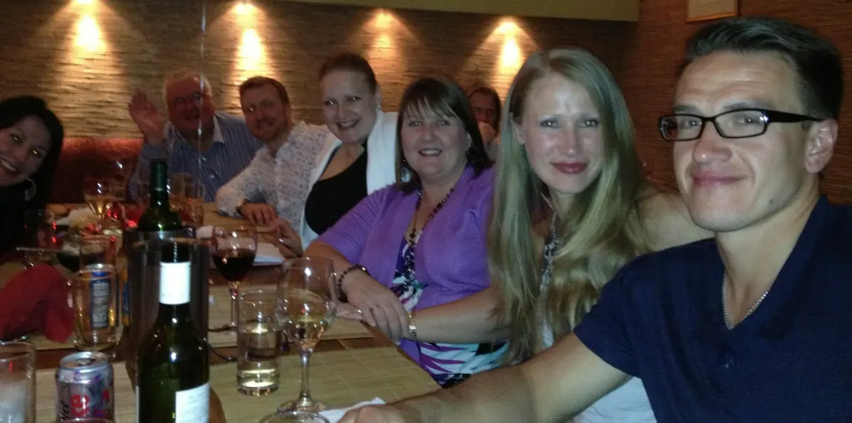 The Morningside School of Music teaching team celebrating together The Morningside School of Music teaching team celebrating together