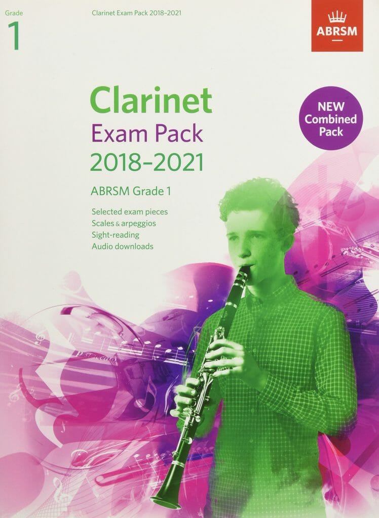 Edinburgh Clarinet Lessons | Morningside School of Music The ABRSM clarinet exam pack is pictured here.