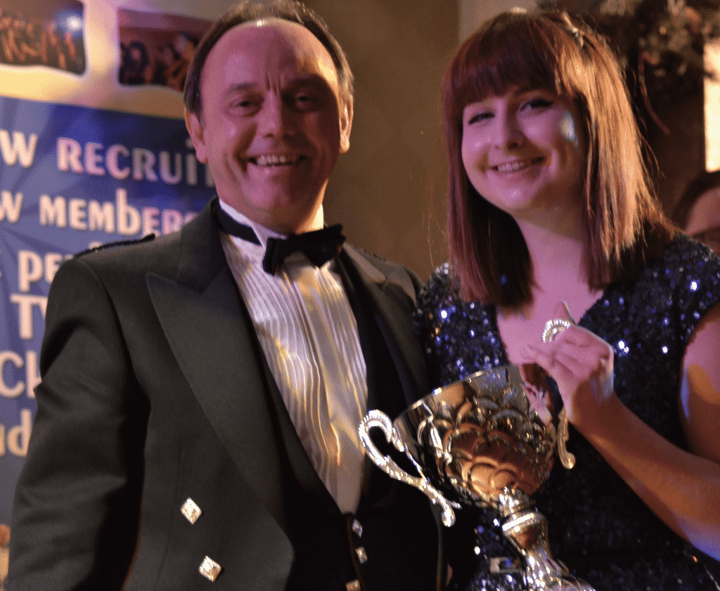 2019 Charity Annual Dinner | Morningside School of Music Dan Beattie Award,Dan Beattie,Tom Beattie,Nikki Lamont,Edinburgh,