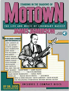 Standing in the shadows of Motown Bass Guitar Book Standing in the shadows of motown,bass,book,james jamerson,