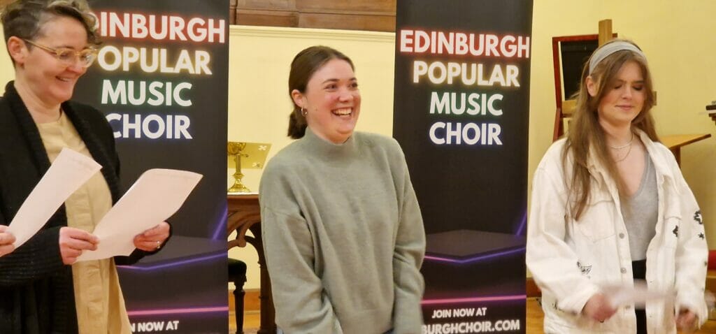 Edinburgh Popular Music Choir Choirs in Edinburgh,Join now,what's on,singing,learn to sing,