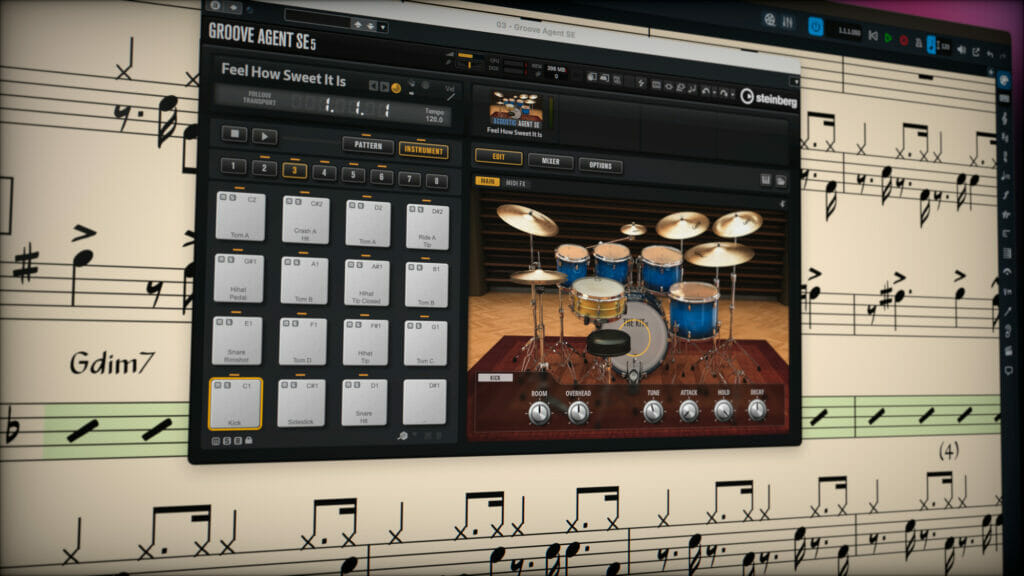 Dorico, groove agent, Dorico,Steinberg,Notation,