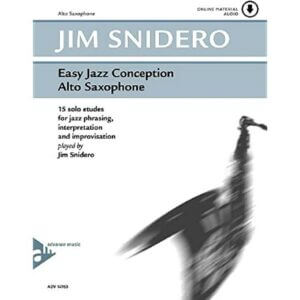 Easy Jazz,Saxophone,book,Alto,tenor,baritone,