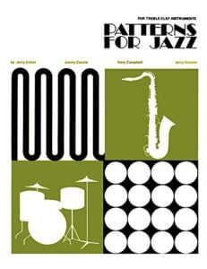 Patterns for Jazz,saxophone book,sax book,books,play sax,