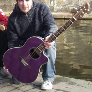 Tanglewood Odyssey Electro Acoustic Purple Guitar