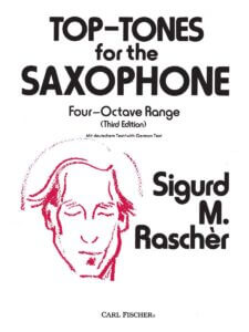 Book,books,sax,saxophone,learn to play,top-tones for the saxophone,