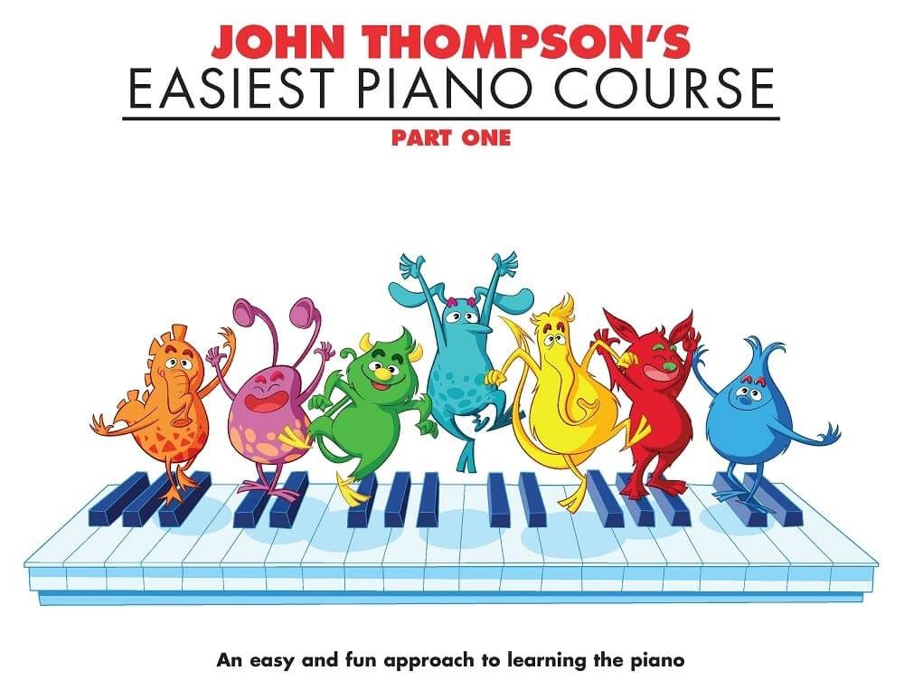 John Thompson's,Easiest Piano Course,Piano Book,Beginner,Starter,children,Adult,Learner,