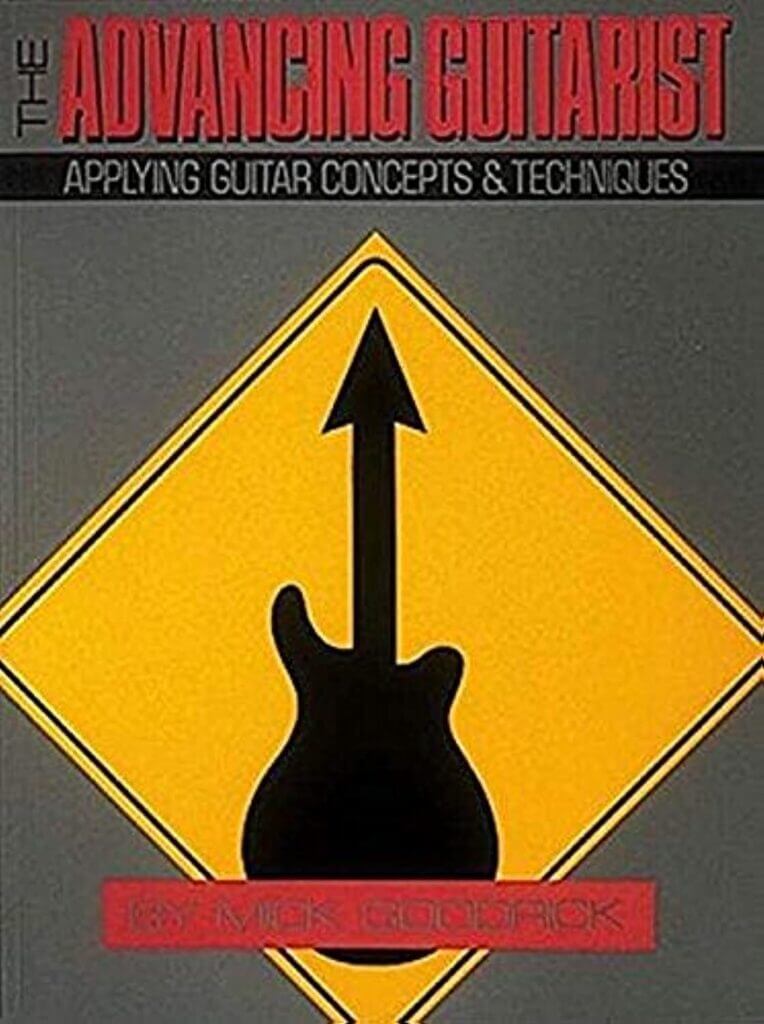The advancing guitarist,book,