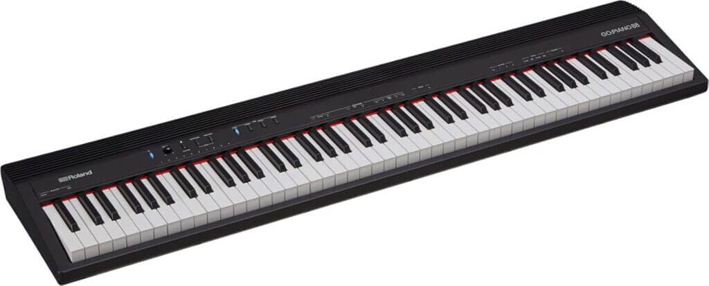 Roland Go Piano 88,best digital pianos of 2025,hammer action,88 key,touch sensitive,
